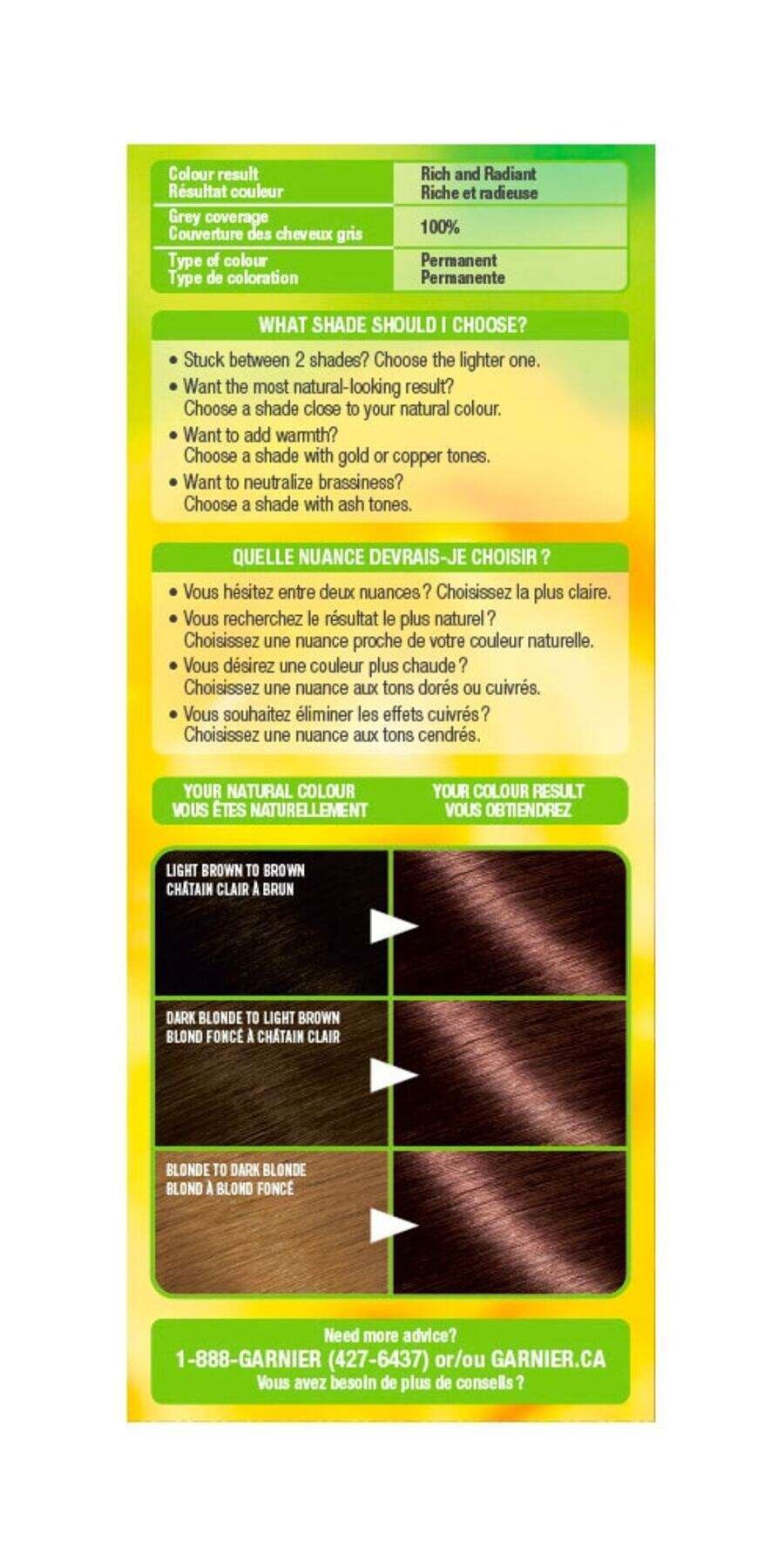 garnier hair dye nutrisse cream 523 rose gold 0603084469345 extra2