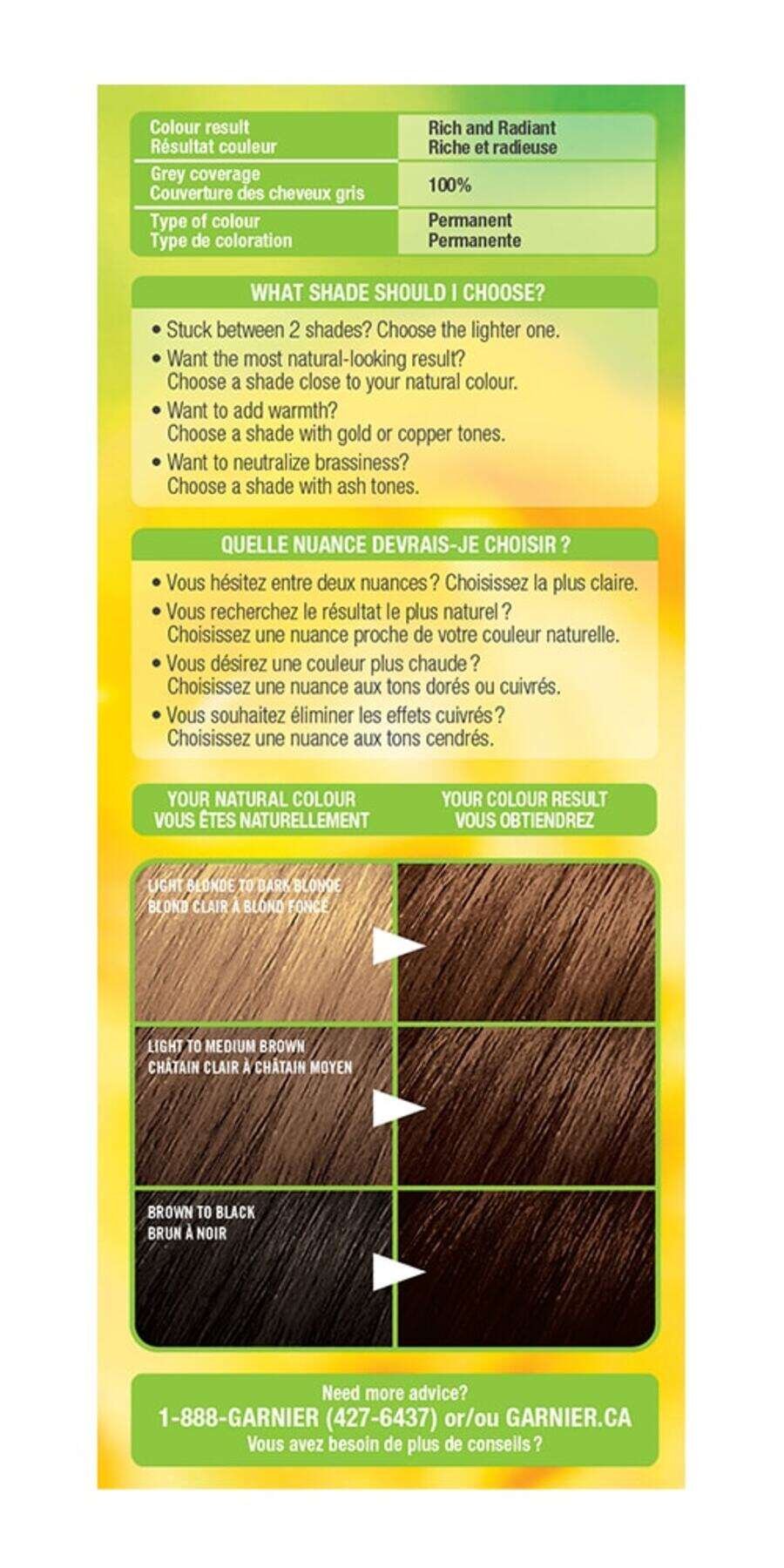 garnier hair dye nutrisse cream 535 medium golden mahogany brown 0770103447100 extra2