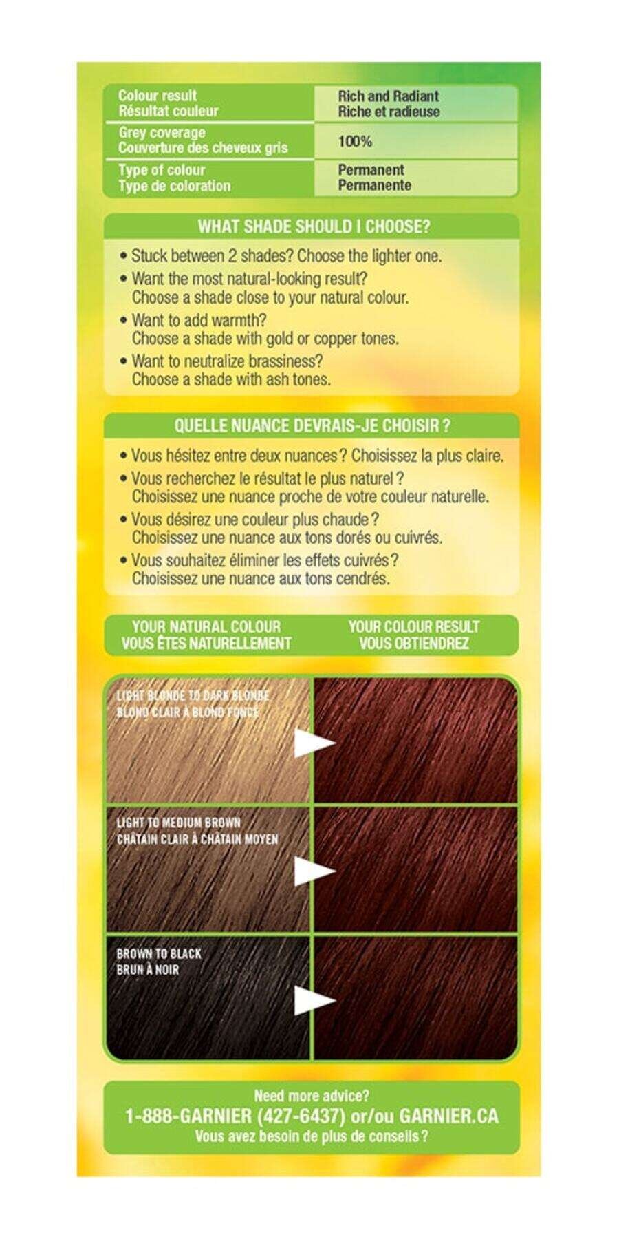 garnier hair dye nutrisse cream 56 medium reddish brown 0770103447131 extra2