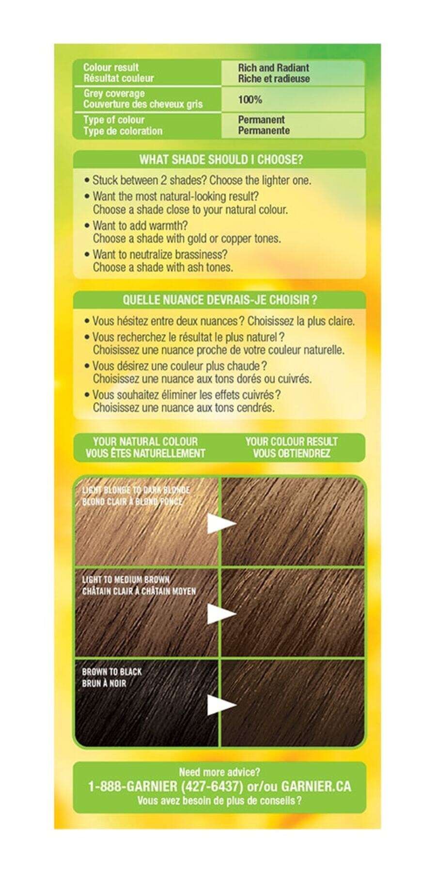 garnier hair dye nutrisse cream 60 light natural brown 0770103447148 extra2