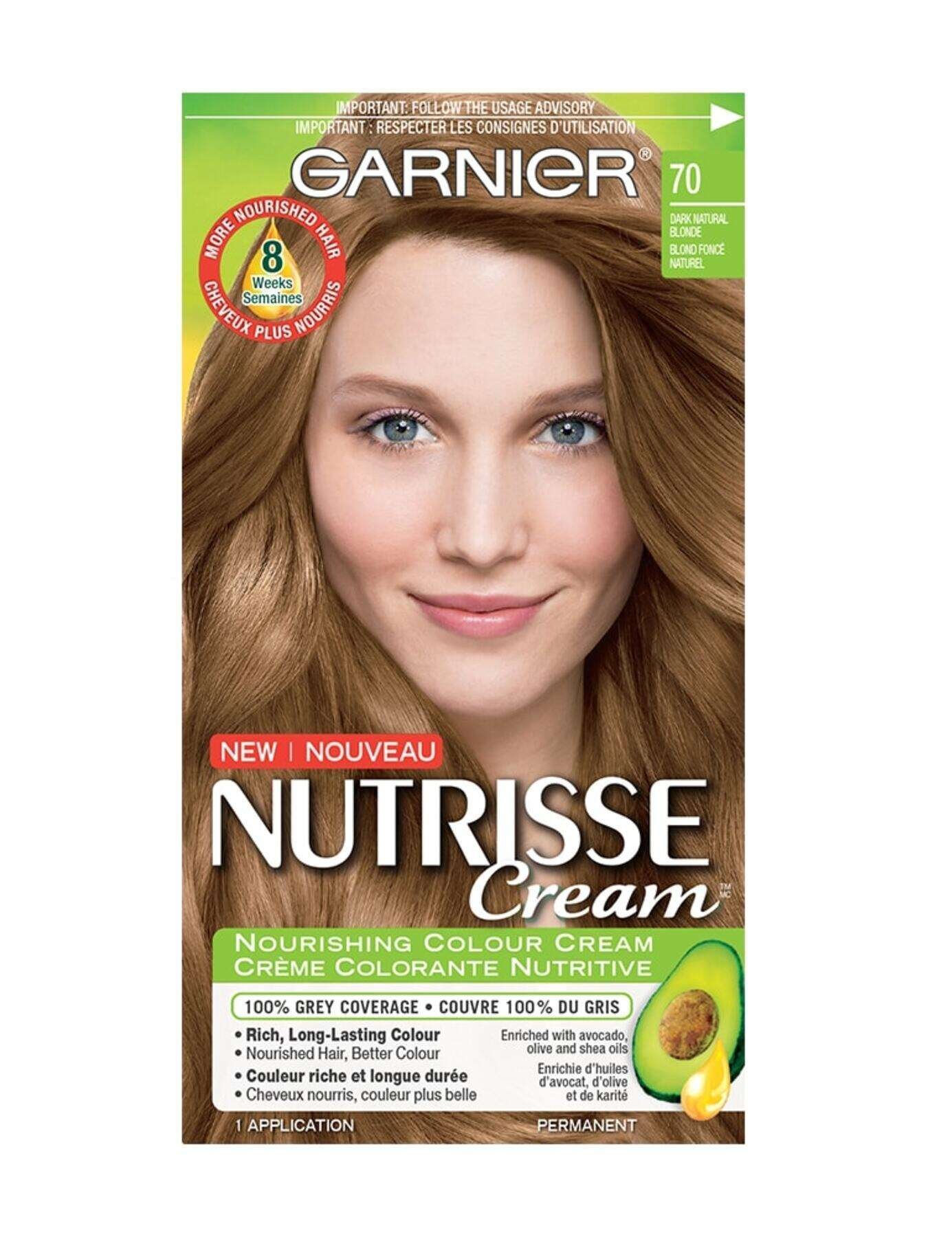 Buy Garnier Nutrisse Crème 7.3 Dark Golden Blonde Permanent Hair Dye · Suomi