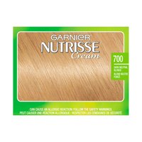 garnier hair dye nutrisse cream 700 dark neutral blonde 0603084454754 swatch