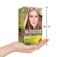 garnier hair dye nutrisse cream 81 medium ash blonde 603084426713 inhand