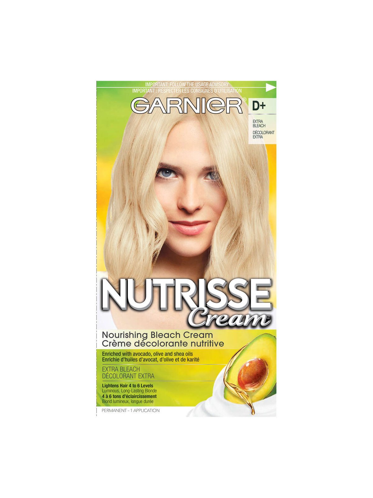 Nutrisse Cream D+ Extra Bleach Cream Garnier Canada