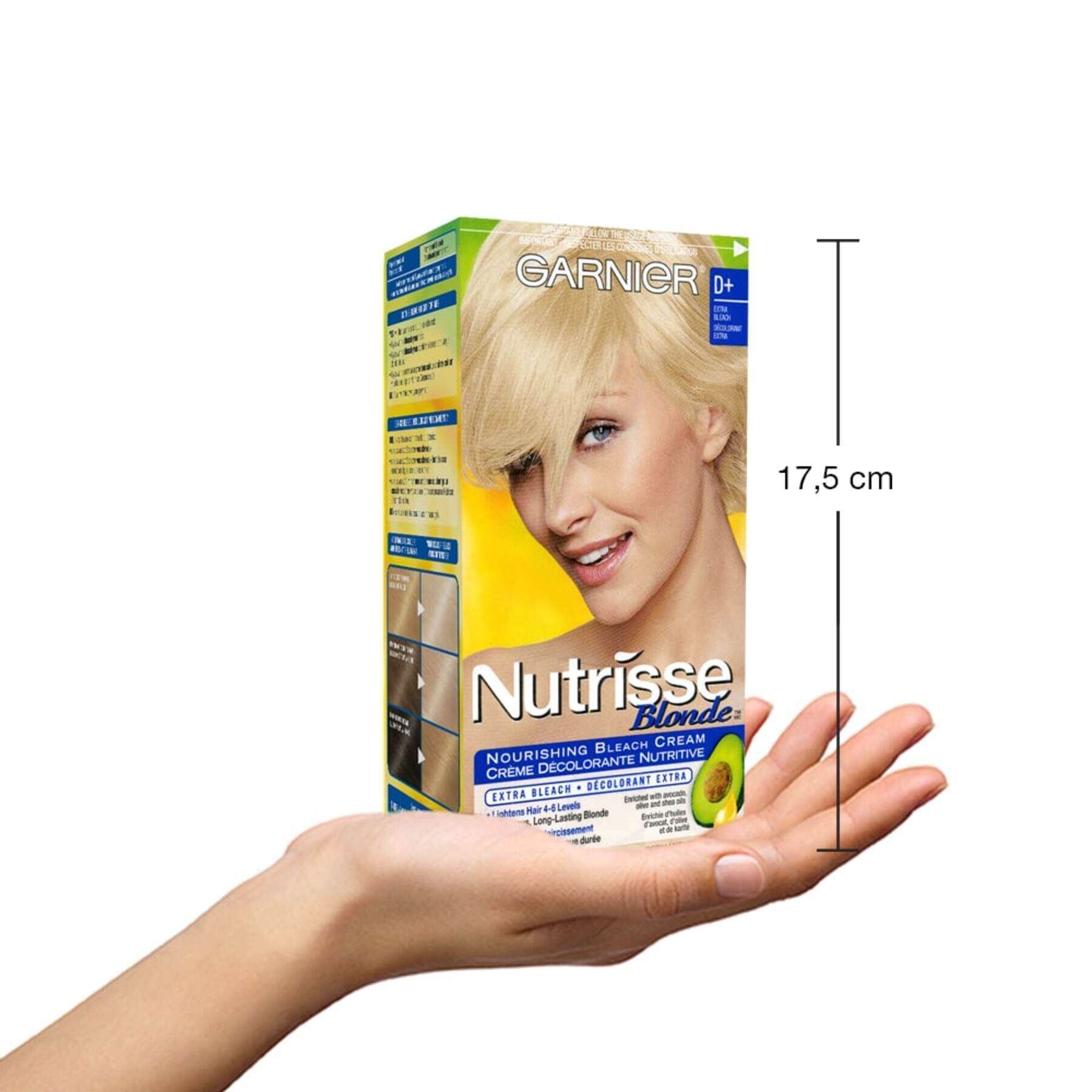 garnier hair dye nutrisse cream d extra bleach 0603084196517 inhand