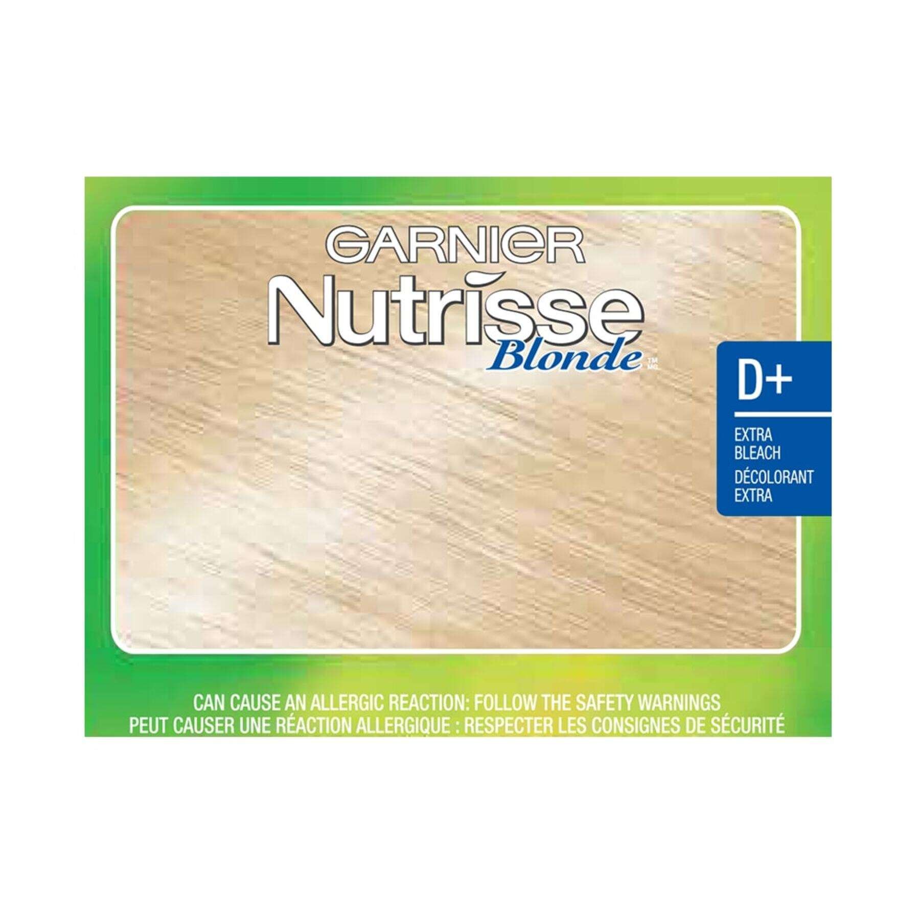 garnier hair dye nutrisse cream d extra bleach 0603084196517 swatch