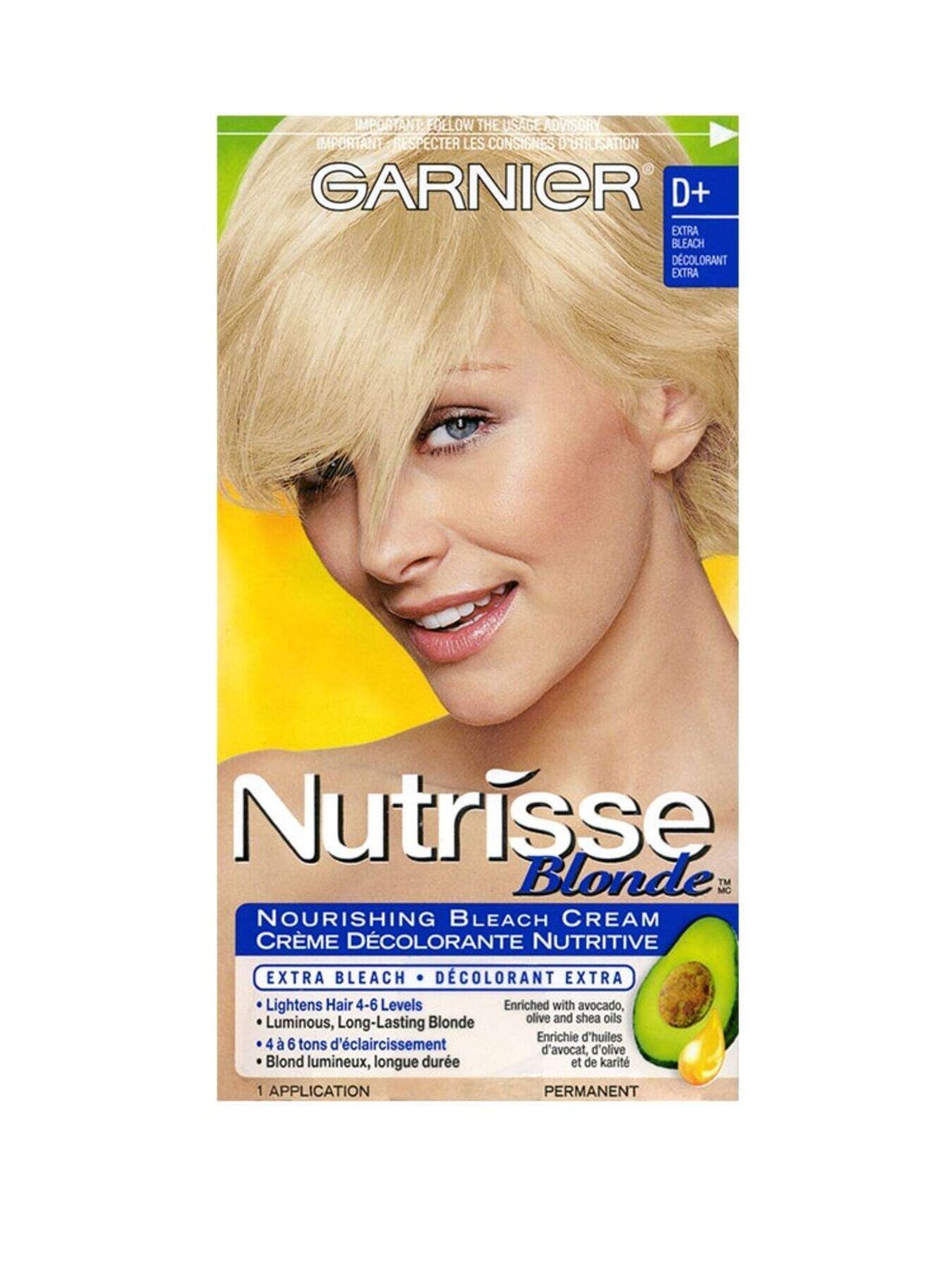 Nutrisse Cream D+ Extra Bleach Cream Garnier Canada