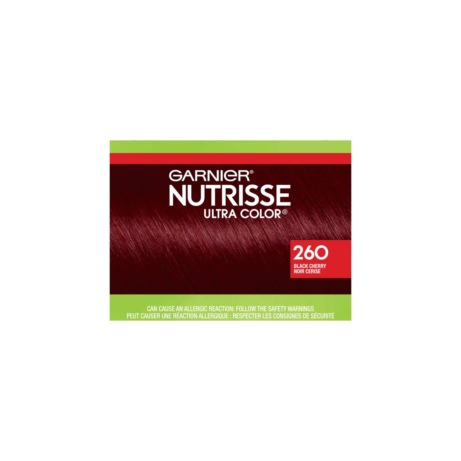 garnier hair dye nutrisse ultra color 260 black cherry 603084290659 top