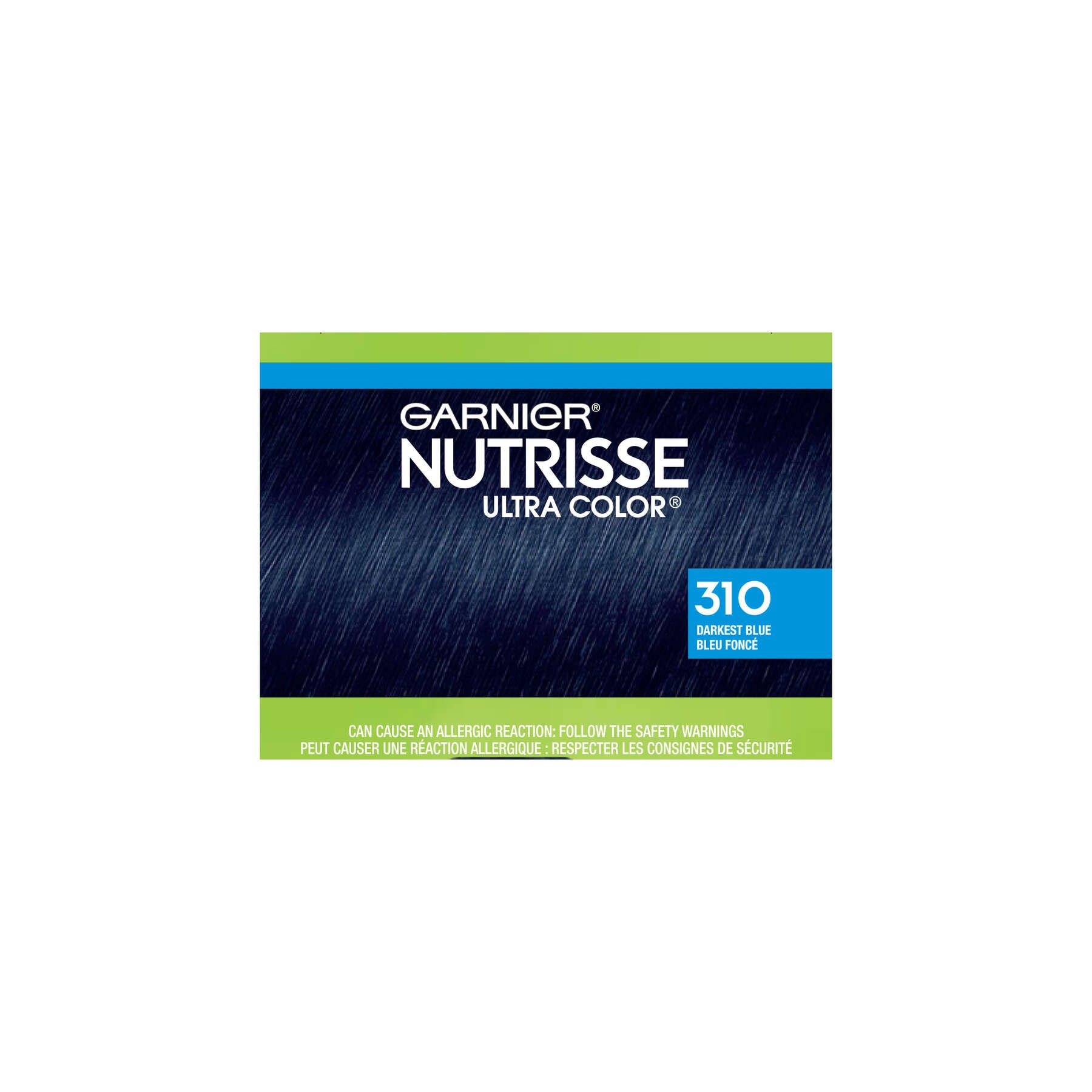 garnier hair dye nutrisse ultra color 310 darkest blue 603084496211 top