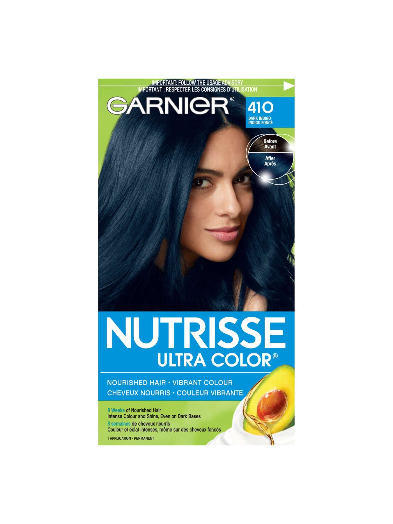 410 Dark Indingo | Garnier Nutrisse Ultra Color