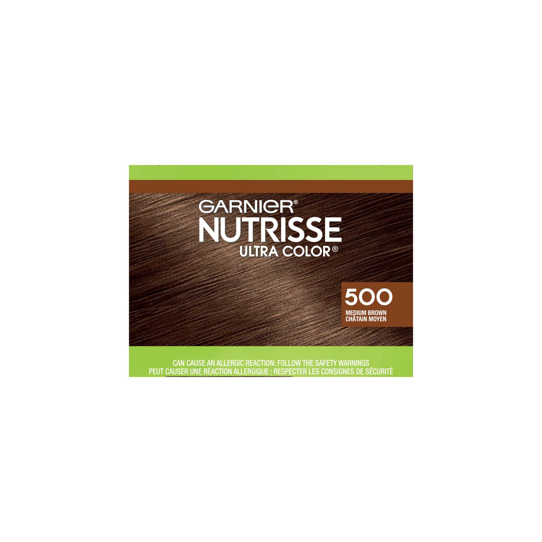 garnier hair dye nutrisse ultra color 500 medium brown 603084469499 top