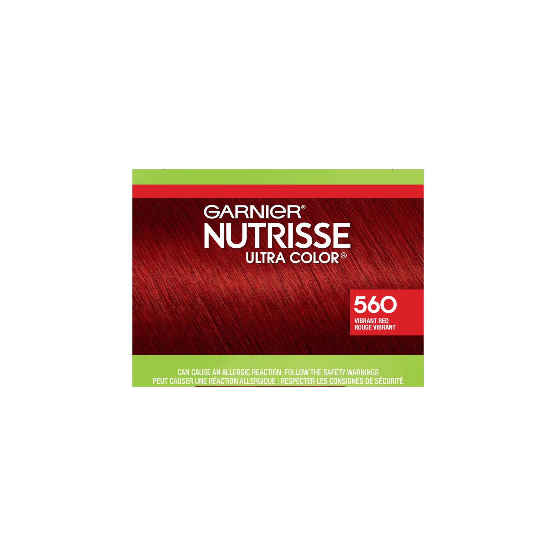 garnier hair dye nutrisse ultra color 560 vibrant red 603084290666 top