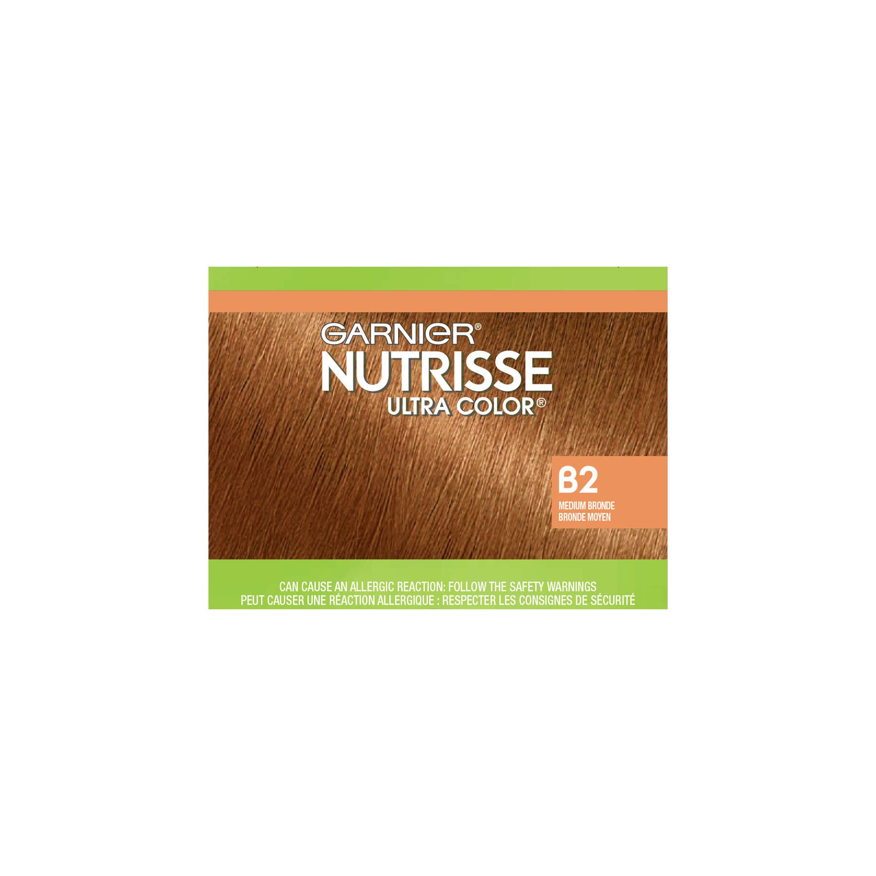 garnier hair dye nutrisse ultra color b2 medium bronde 603084545230 top