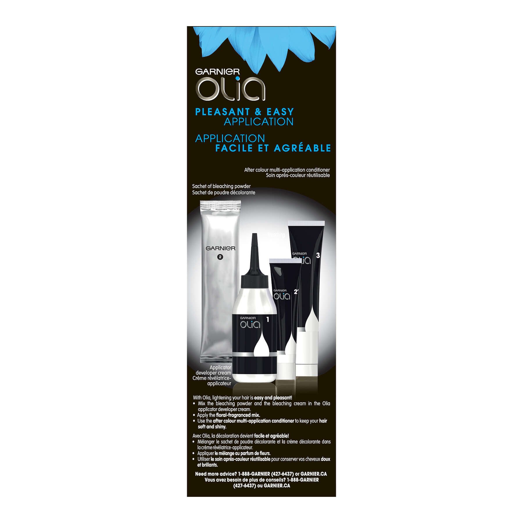 garnier hair dye olia b plus plus plus max bleach 3600542037549 left