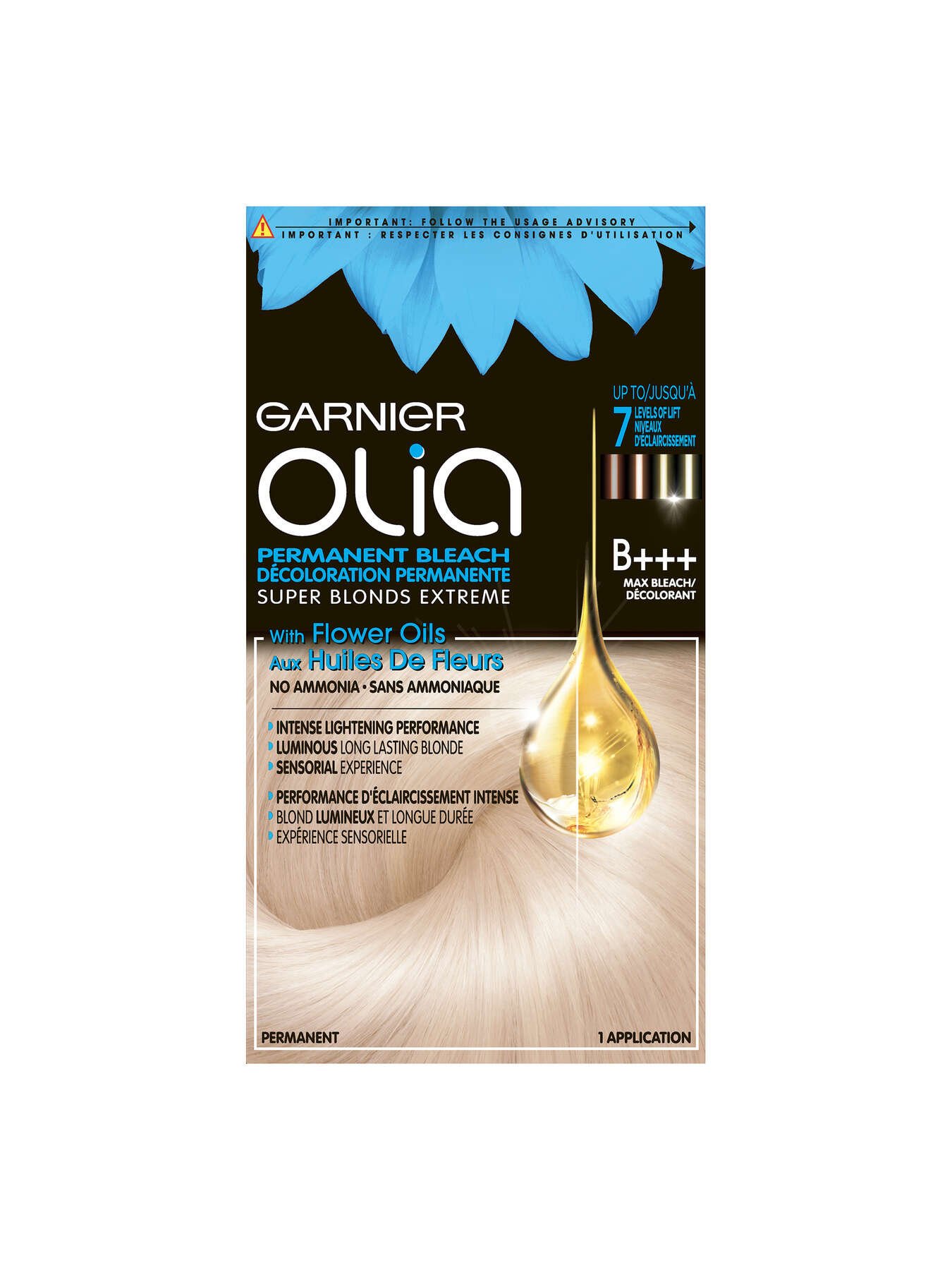 garnier hair dye olia b plus plus plus max bleach 3600542037549 t1