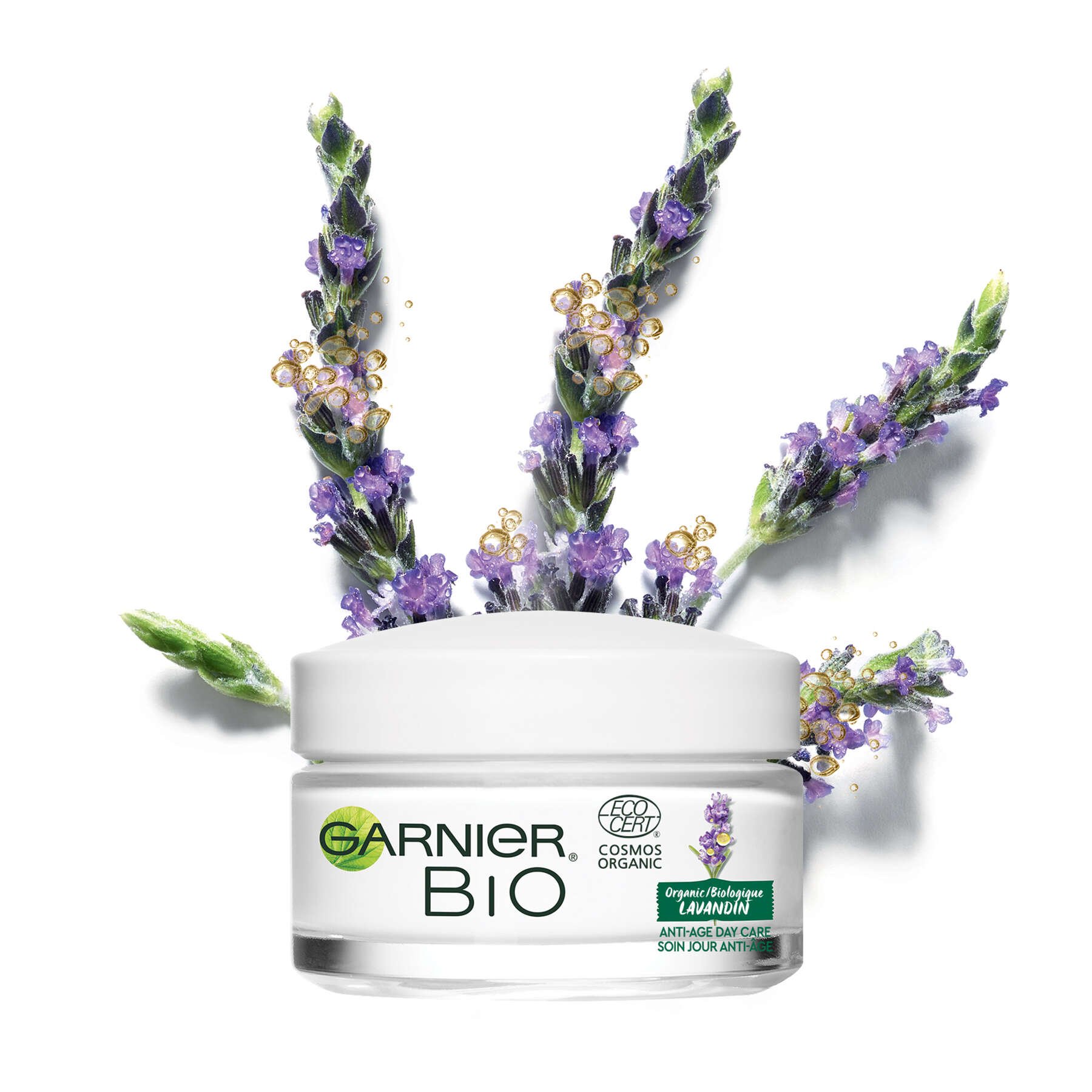 garnier skincare bio lavandin anti age day cream 15ml 3600542258487 packshotwithingredient