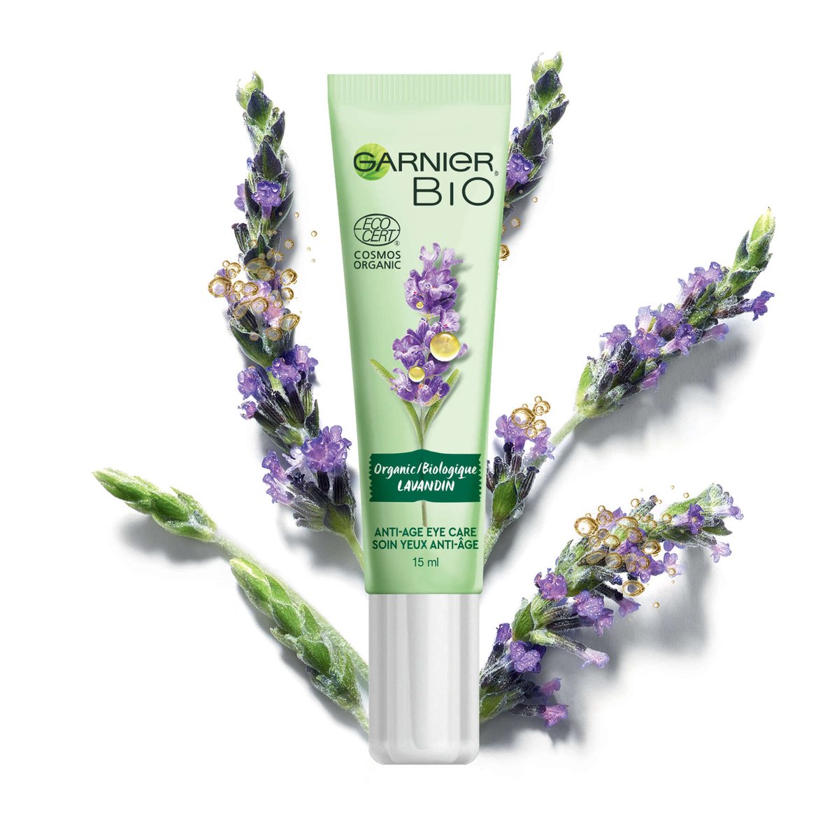 Soin Yeux AntiÂge Biologique au Lavandin 15ml Garnier BIO