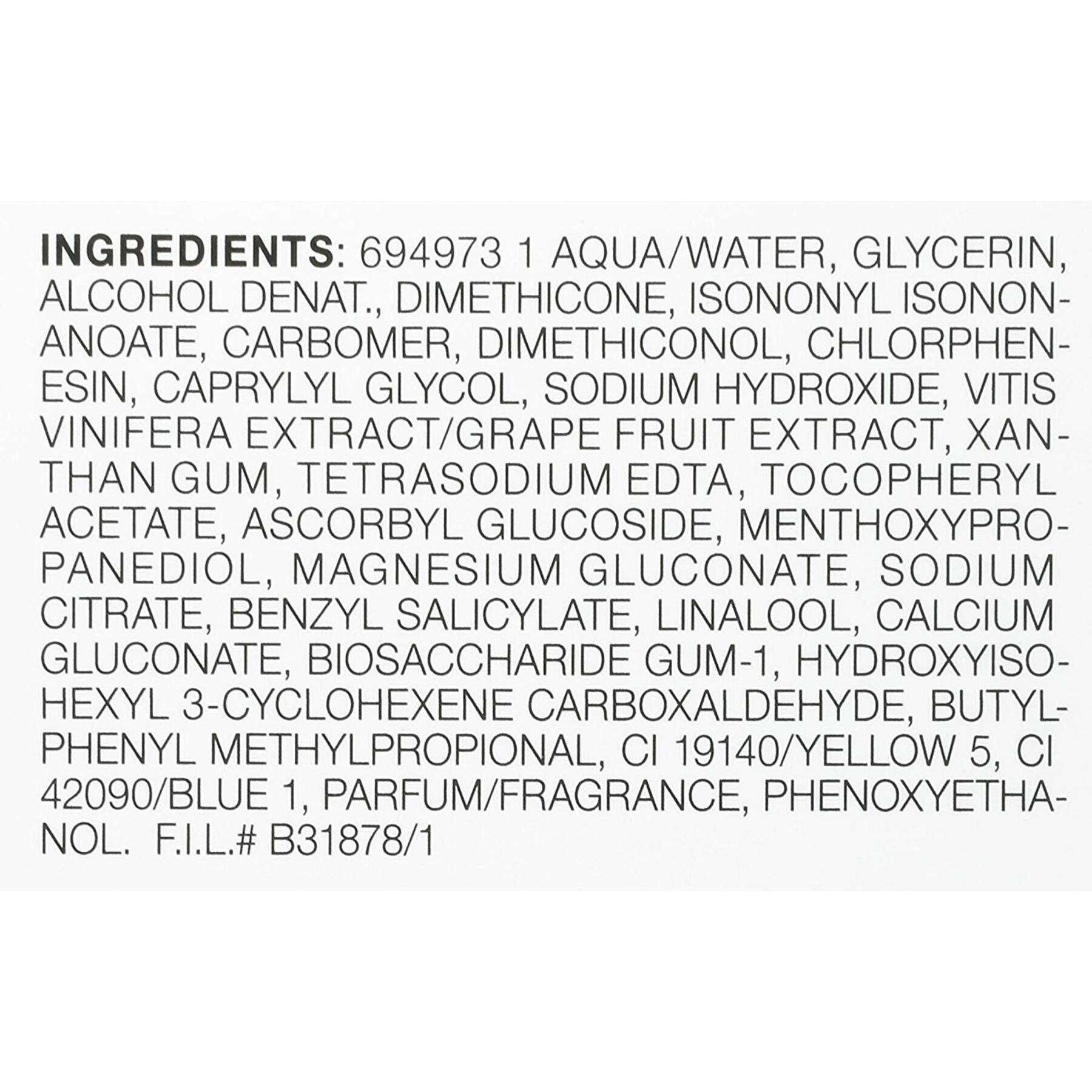 garnier cream skinactive moisture rescue refreshing gel cream 603084234592 ingredient