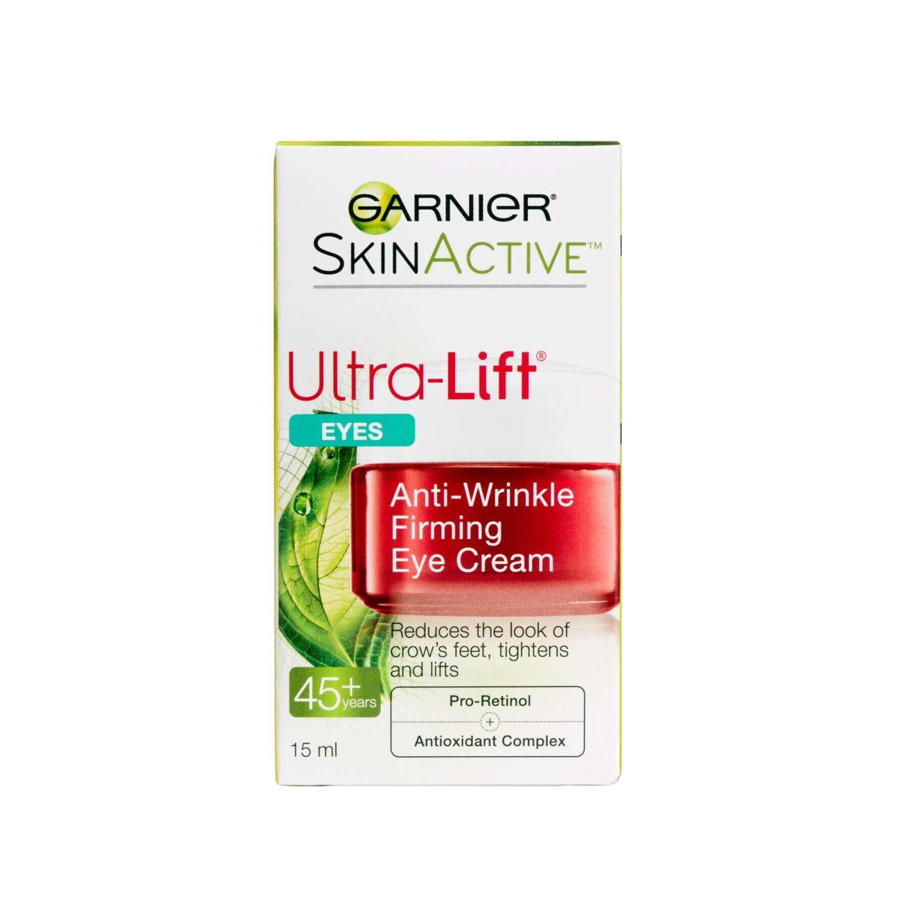 garnier cream skinactive ultra lift eye cream 15 ml 770103454535 boxed