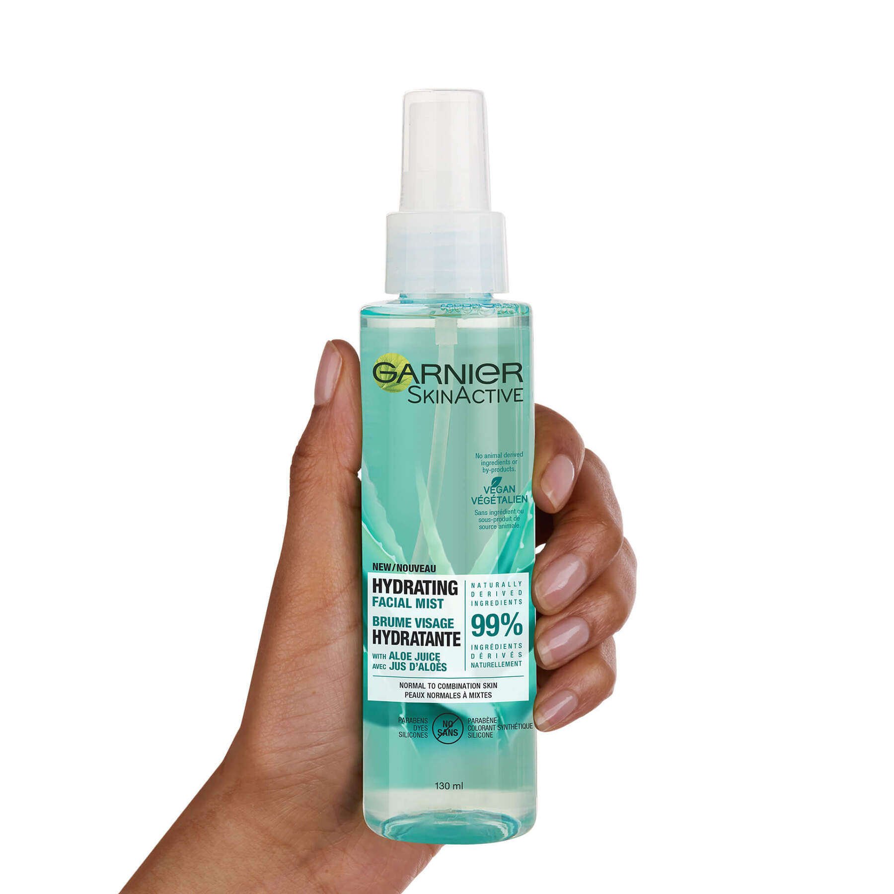 garnier face spray skinactive naturals hydrating facial mist with aloe juice603084559701 inhand