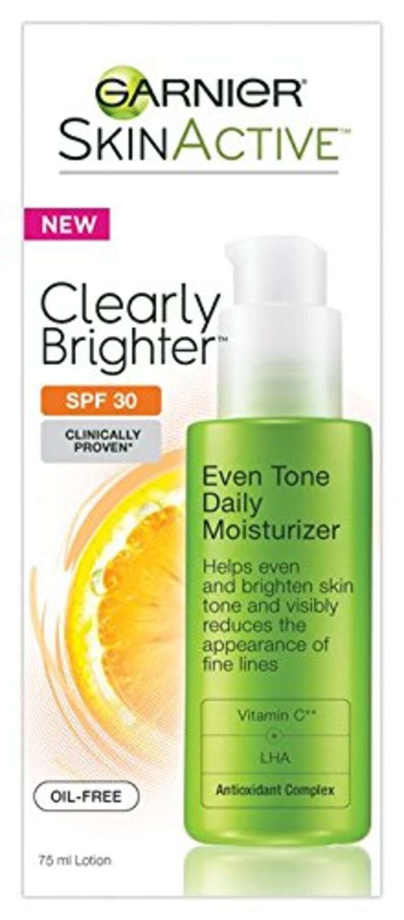 garnier cream skinactive clearly brighter even tone spf 30 daily moisturizer603084461127 boxed