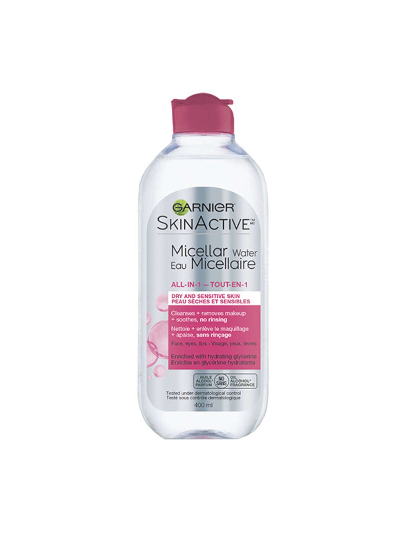garnier cleanser skinactive allin1 micellar cleansing water for dry skin 400 ml 603084498963 t1