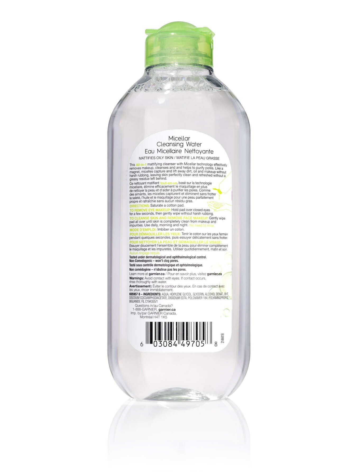 garnier cleanser skinactive micellar cleansing water allin1 oily skin603084497058 t2
