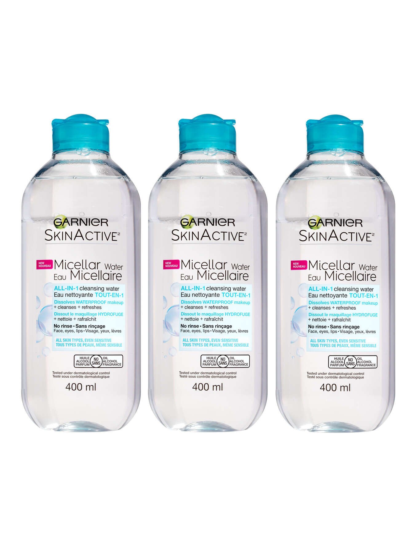 garnier cleansers skinactive allin1 micellar cleansing water value pack 0770103513058 t1