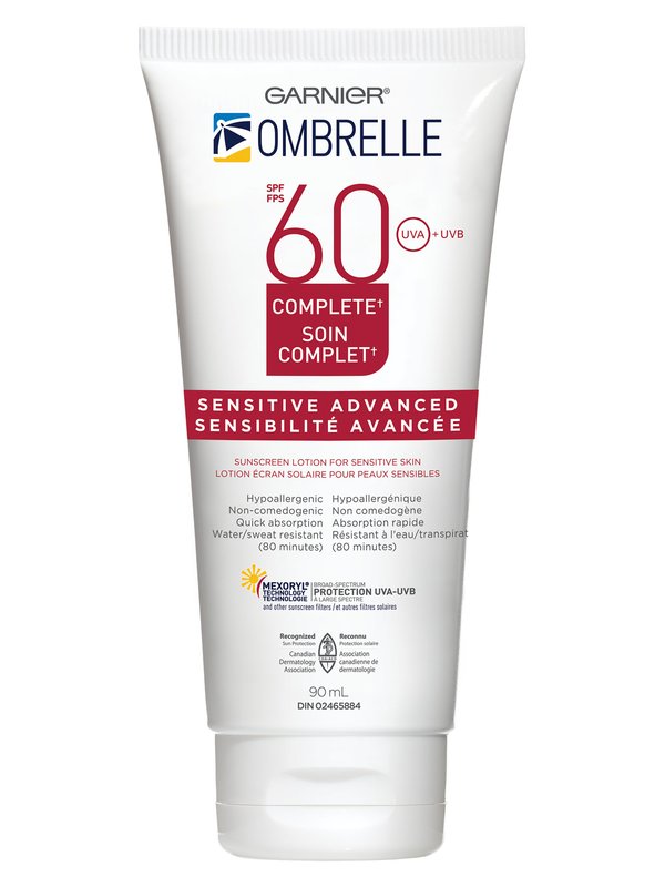Ombrelle Dry Touch Sunscreen for Sensitive Skin Garnier