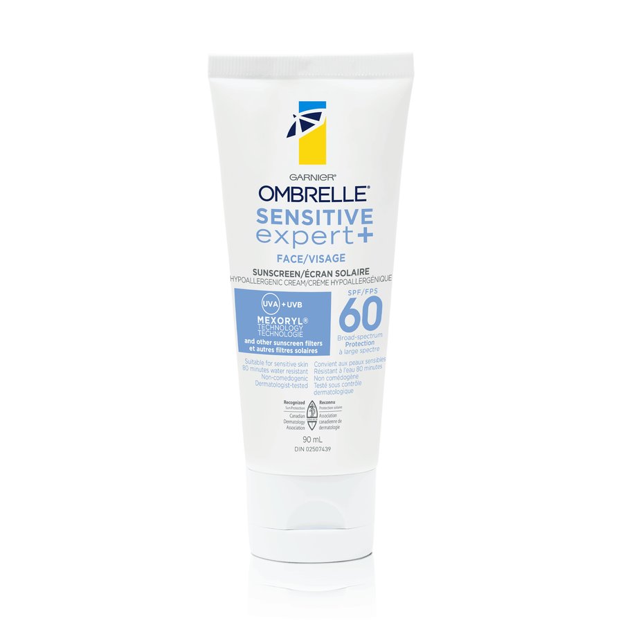 Crème Solaire Ombrelle Sensitive Expert 60 FPS 90ml Garnier