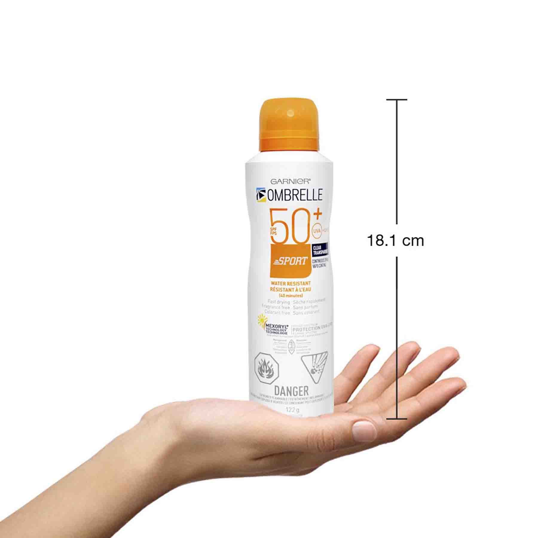 Continuous Spray SPF 50+ Garnier Ombrelle Sport