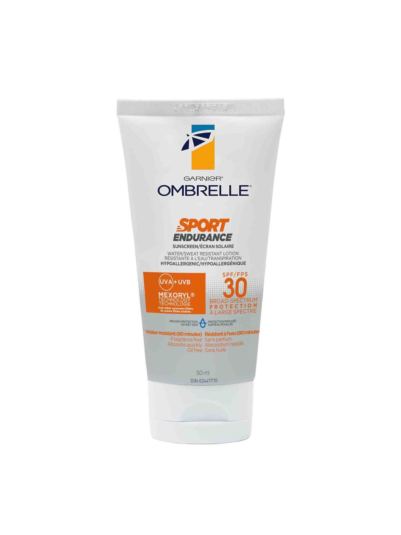 SPF 30, 50 mL Garnier Ombrelle Sport Endurance