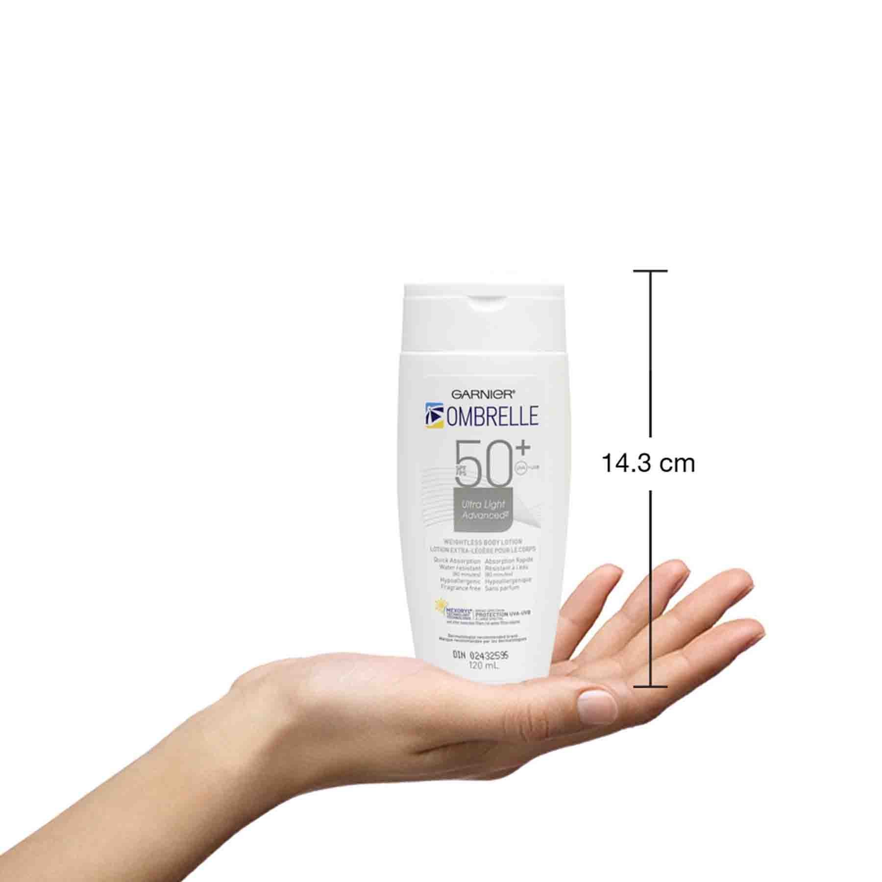 Face Lotion SPF 50+ Garnier Ombrelle Ultra Light