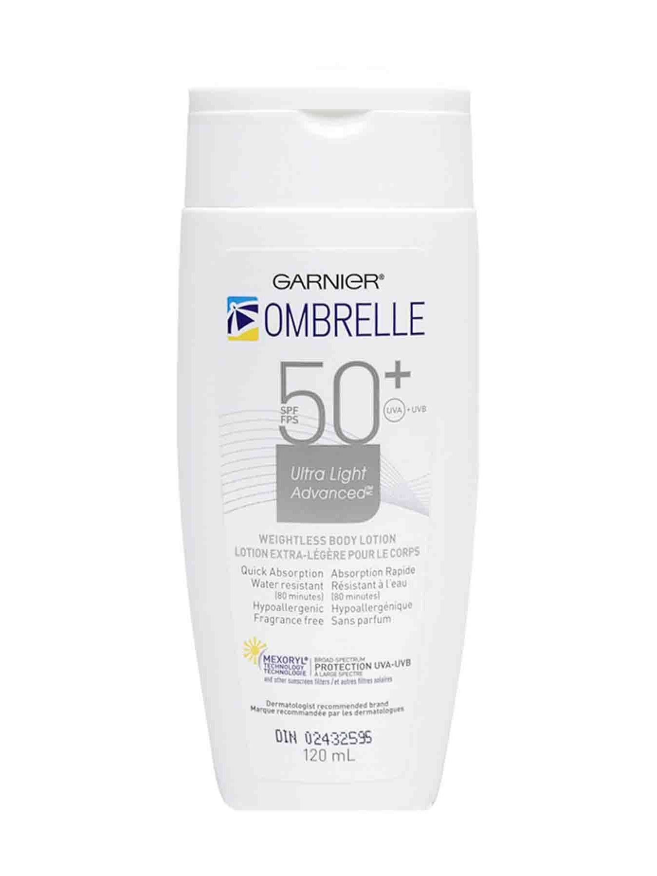 Face Lotion SPF 50+ Garnier Ombrelle Ultra Light