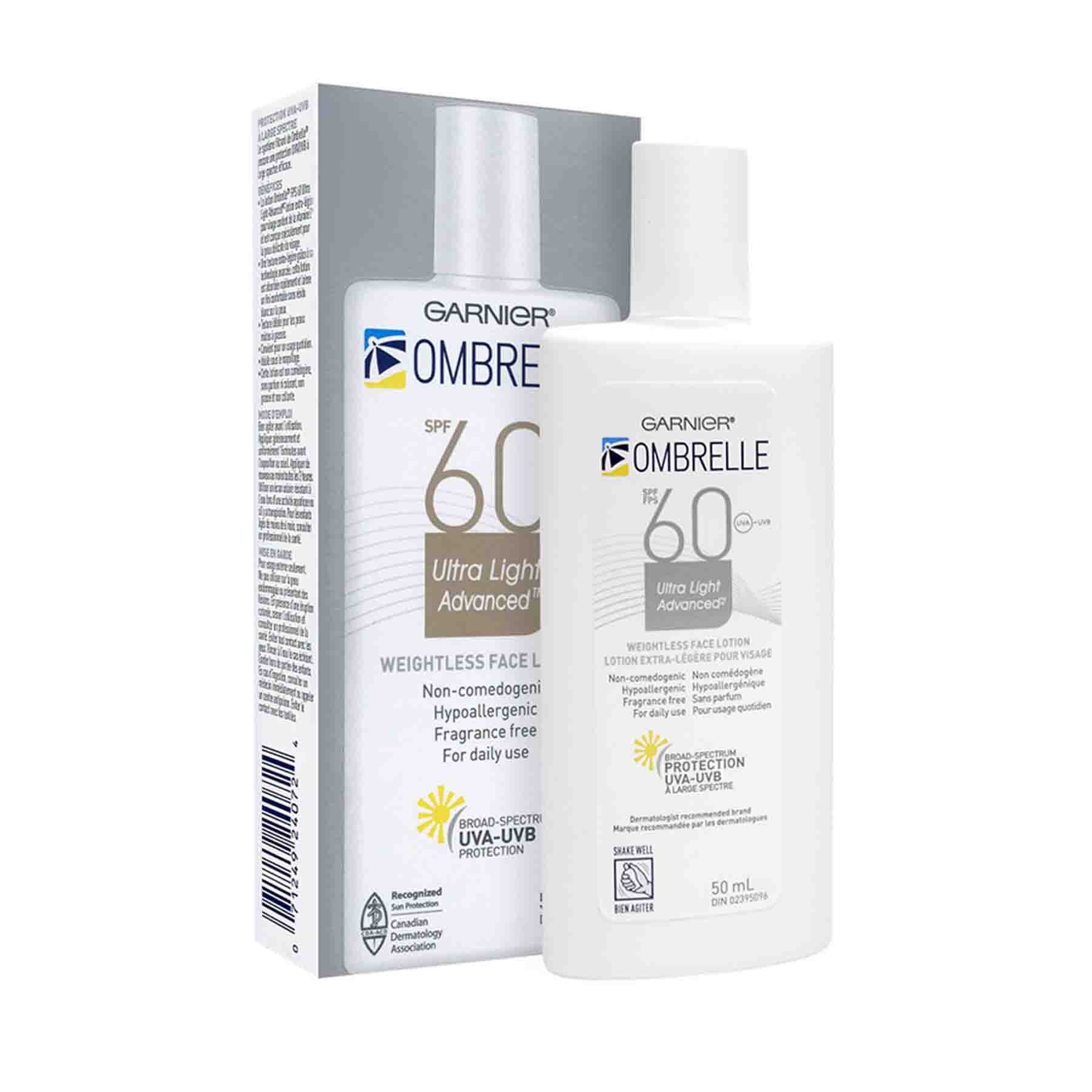 lightweight face cream with spf