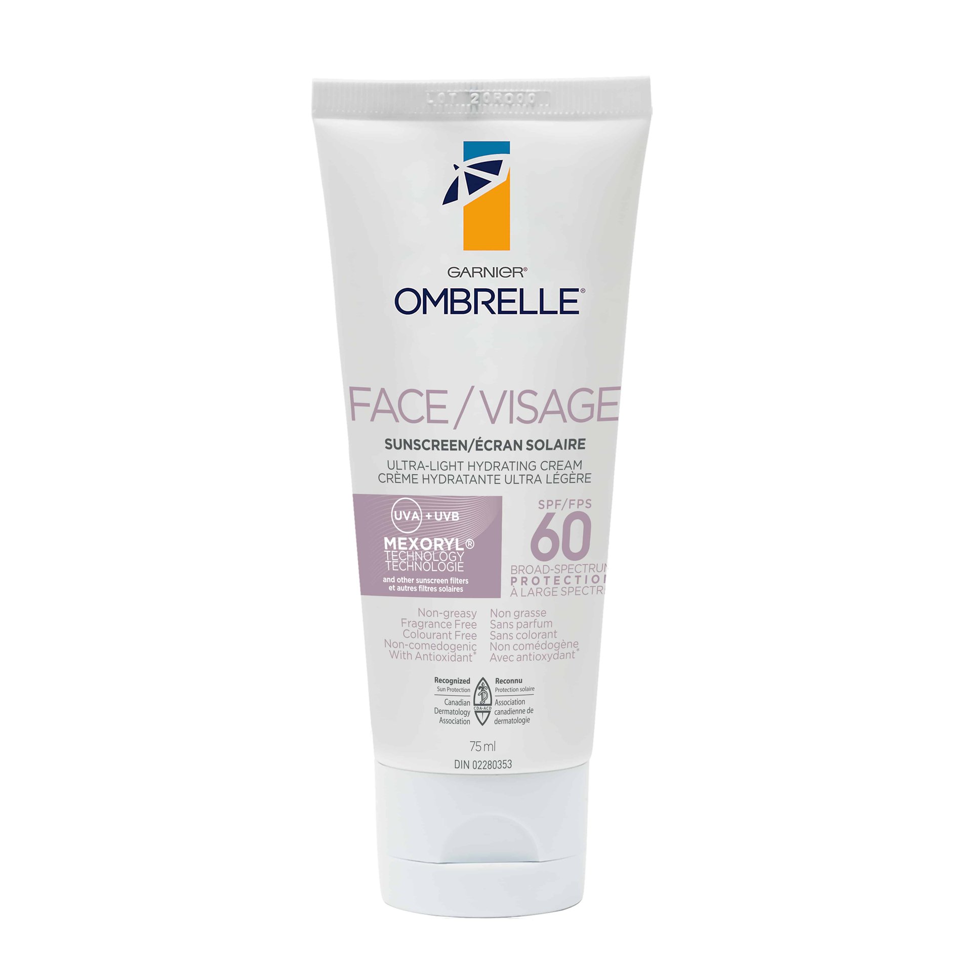 Face Lotion SPF 60 Garnier Ombrelle Ultra Light