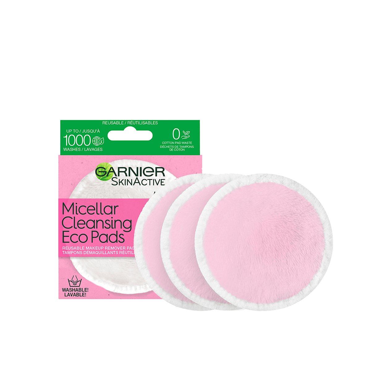 Micellar Cleansing Eco Pads Reusable Makeup remover pads up to 1 000