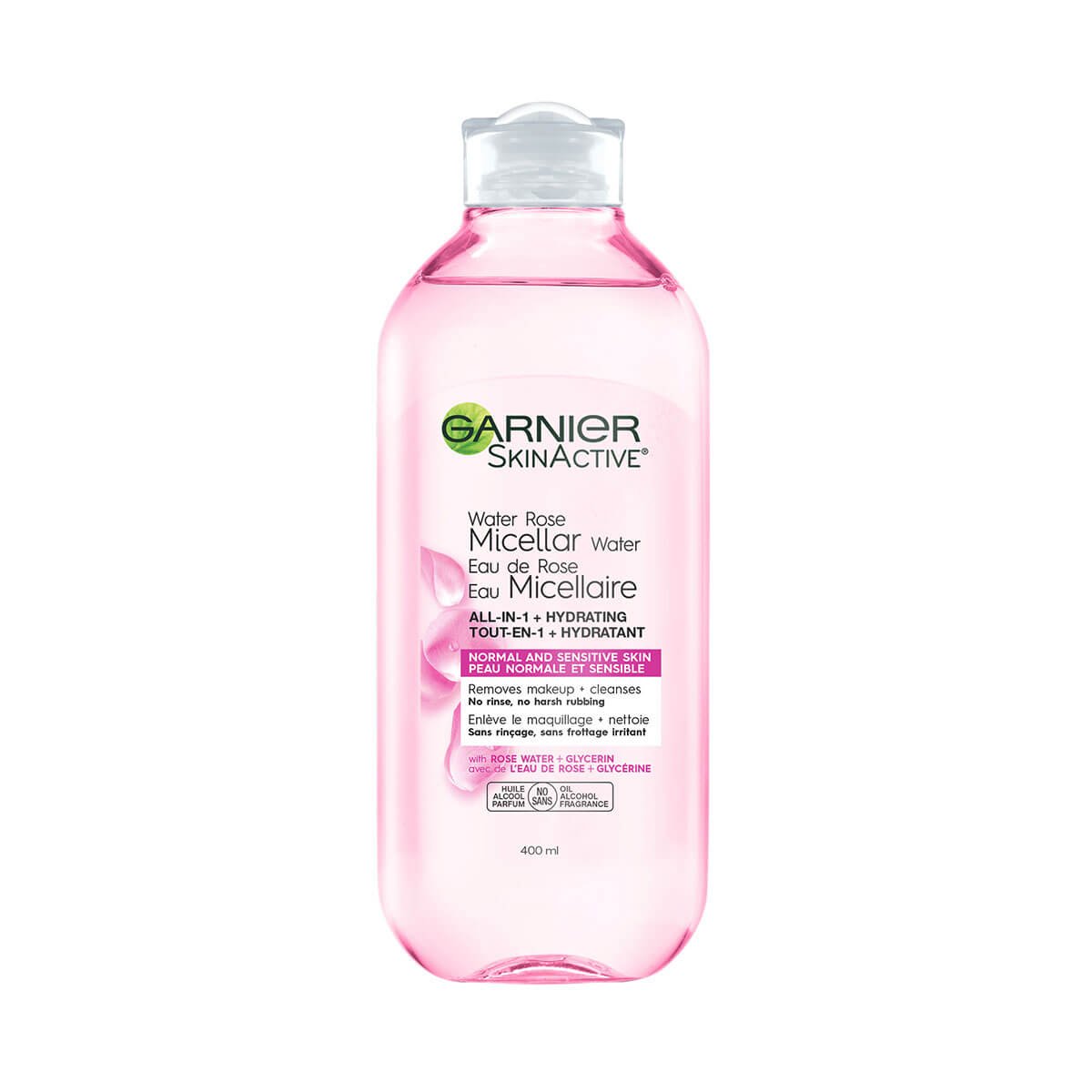 garnier skinactive water rose micellar cleansing water 603084569076 front