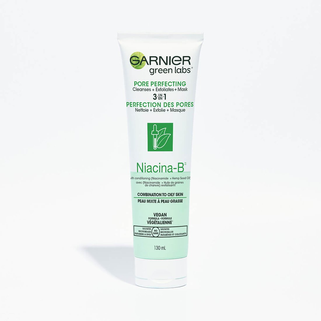 Green Labs Pore Perfecting 3in1 NiacinaB 130 ml Garnier