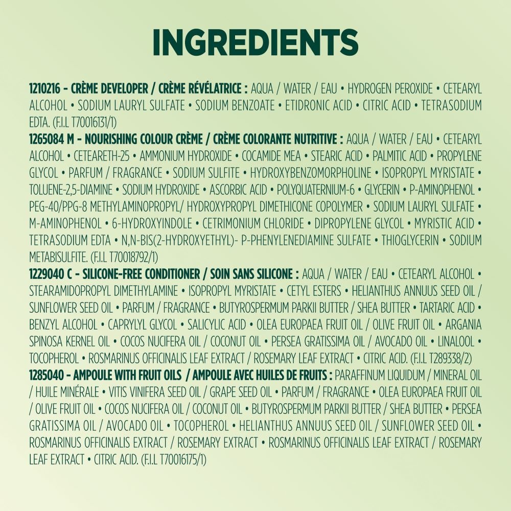 WFP 755029 ULTRA CREME 43 INGREDIENTS EN