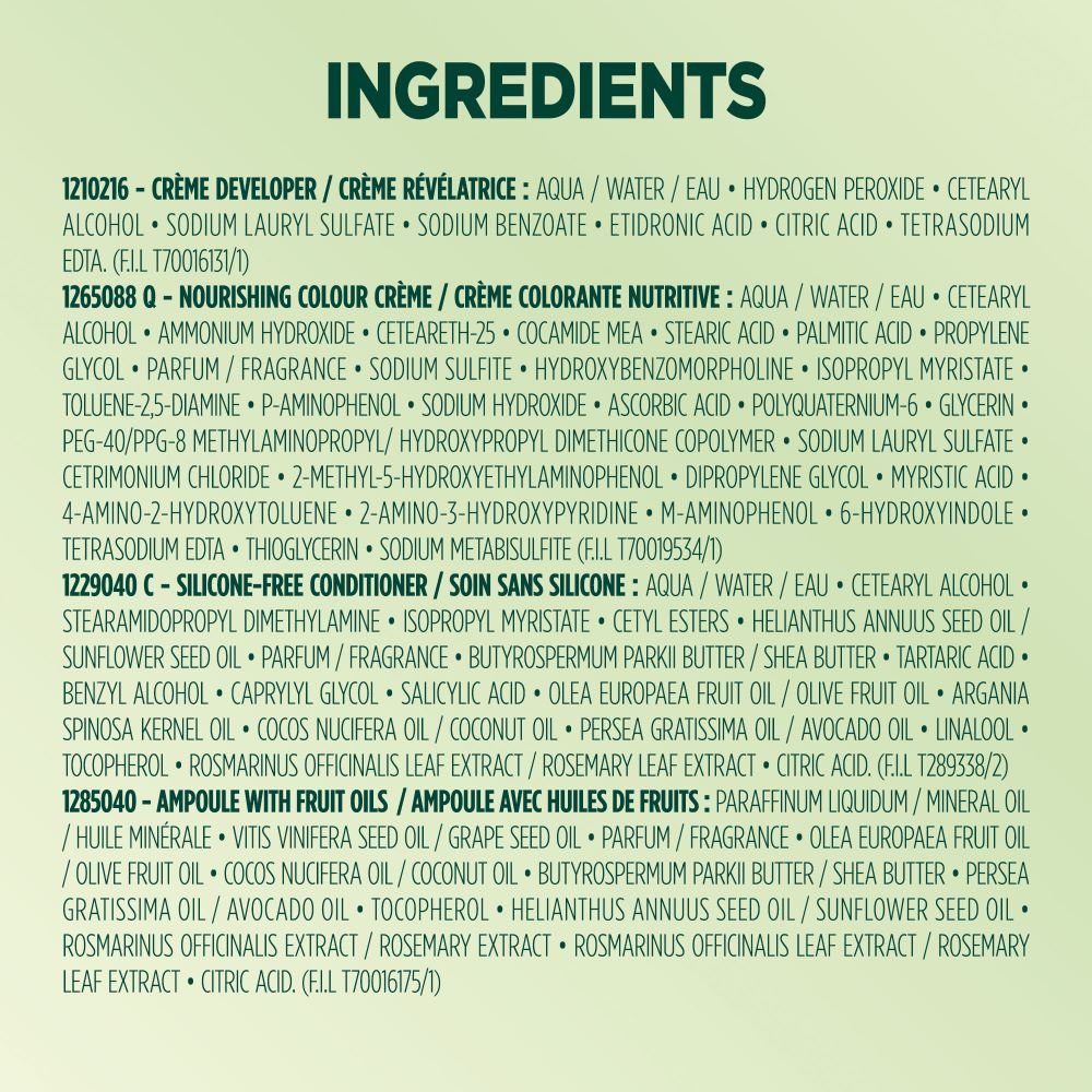 WFP 755029 ULTRA CREME 45 INGREDIENTS EN