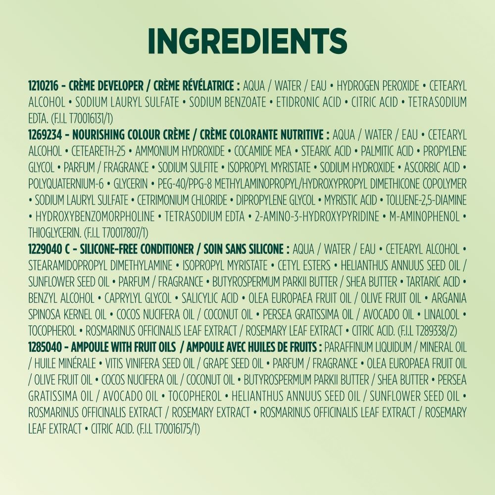 WFP 755029 ULTRA CREME 800 INGREDIENTS EN