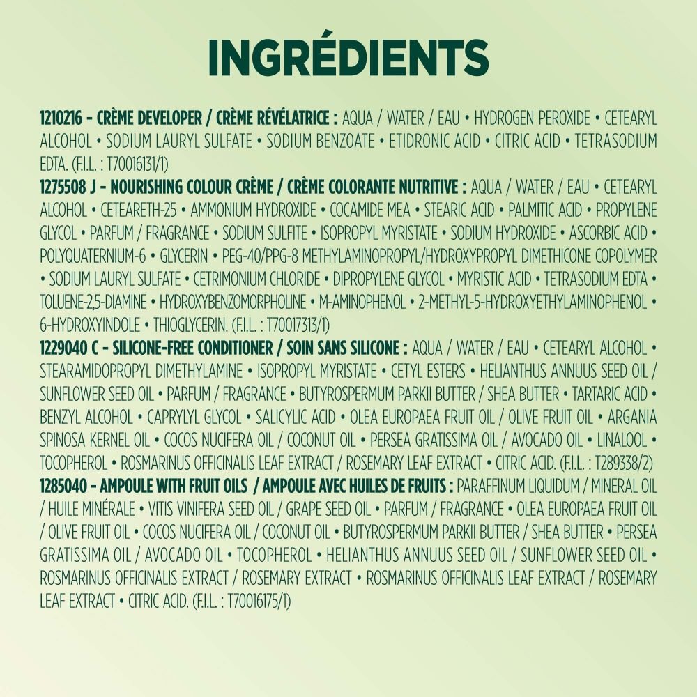 WFP 755029 ULTRA CREME 90 INGREDIENTS FR