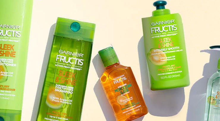 Sleek Shine Hair Care For Frizzy Dry Hair Garnier Fructis