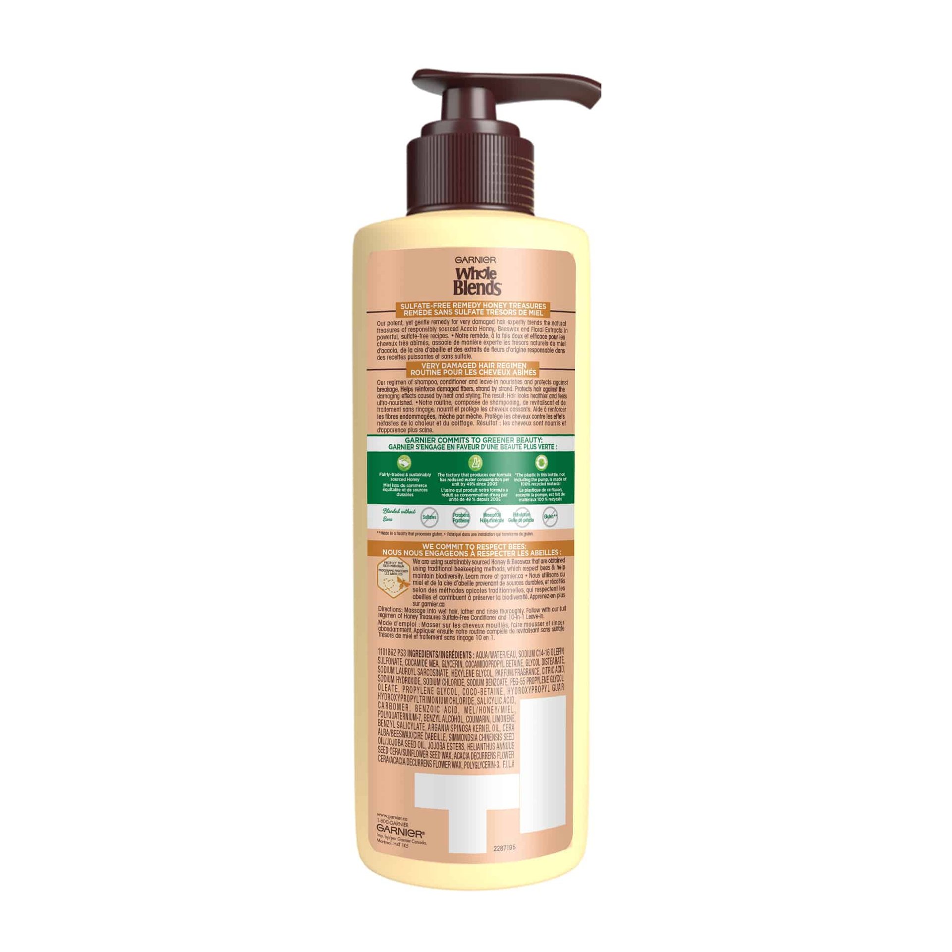 Sulfate Free Shampoo, For Damaged Hair, Up To 72 Hours of Deep Care